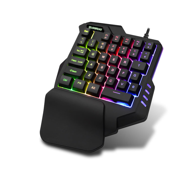 Ein Händige Mobile gaming computer tastatur